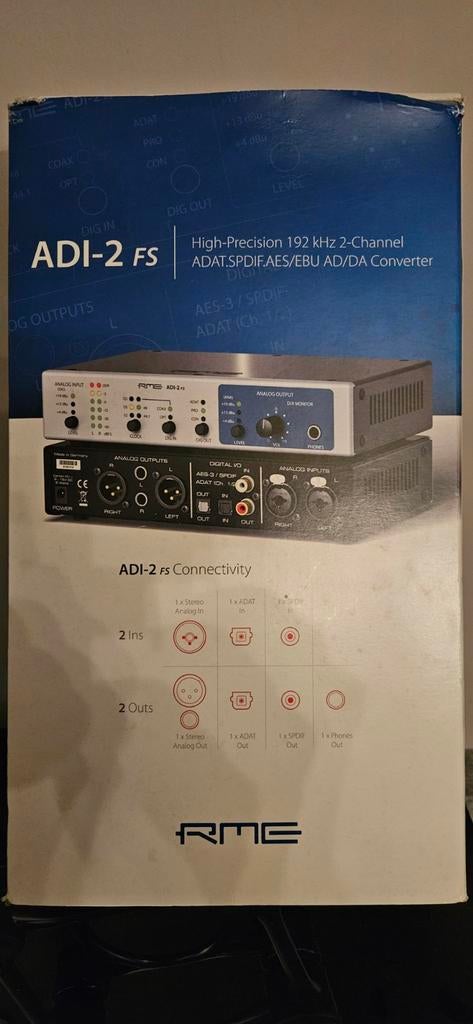 RME  Adi-2 FS, Enlèvement ou Envoi