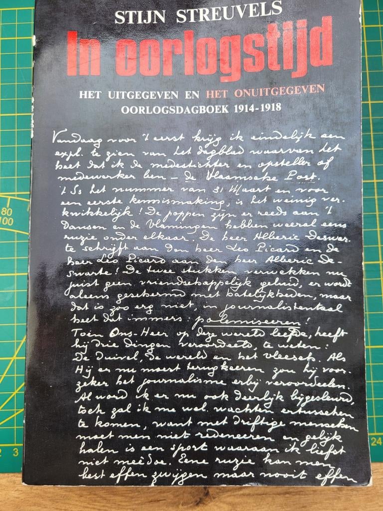 Stijn Streuvels - In oorlogstijd 1914-1918, Boeken, Ophalen of Verzenden, Gelezen