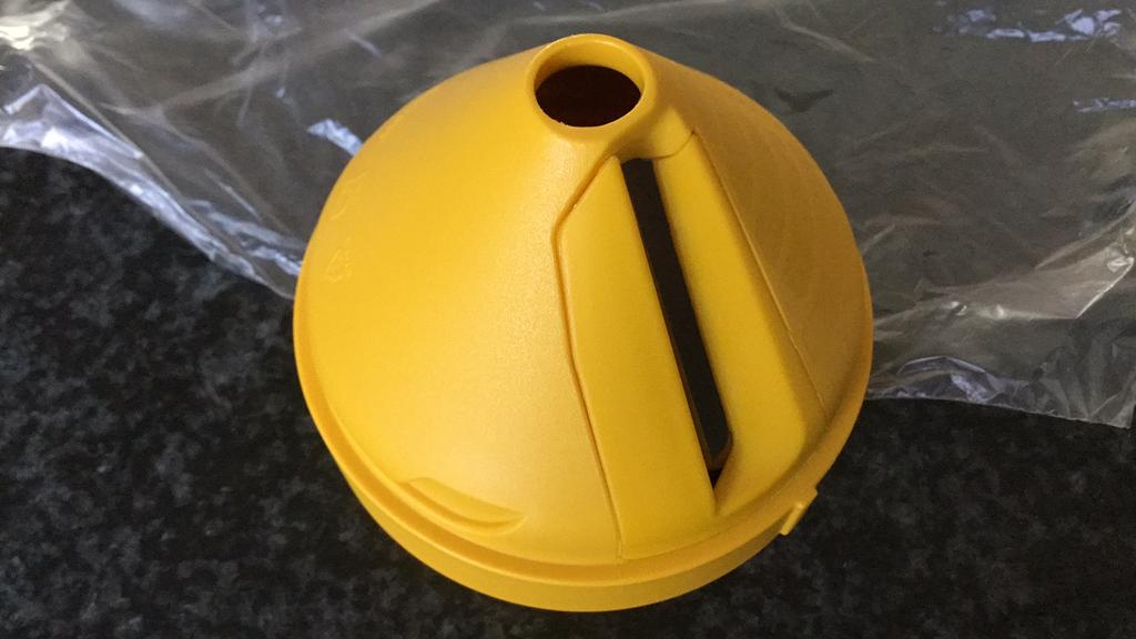 Mes voor  spiraalsnijder tupperware, Huis en Inrichting, Ophalen of Verzenden, Nieuw