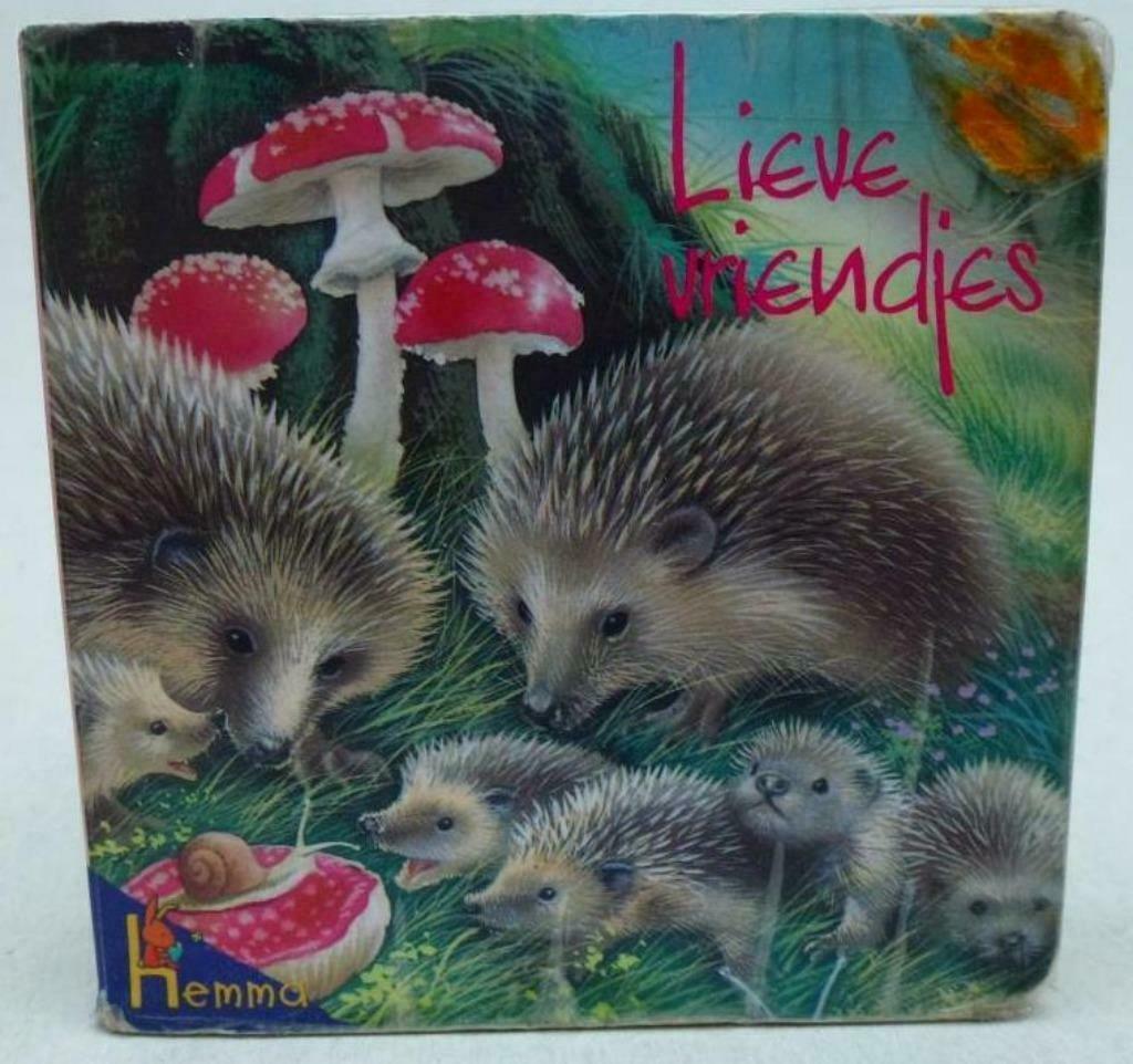 Lieve vriendjes boekje in karton, Boeken, Ophalen of Verzenden, Gelezen