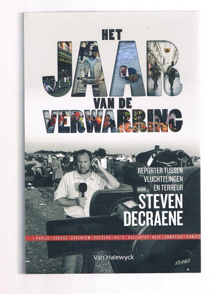 Het jaar van de verwarring - Steven Decraene - Nieuw boek !, Ophalen of Verzenden, Zo goed als nieuw, Maatschappij en Samenleving
