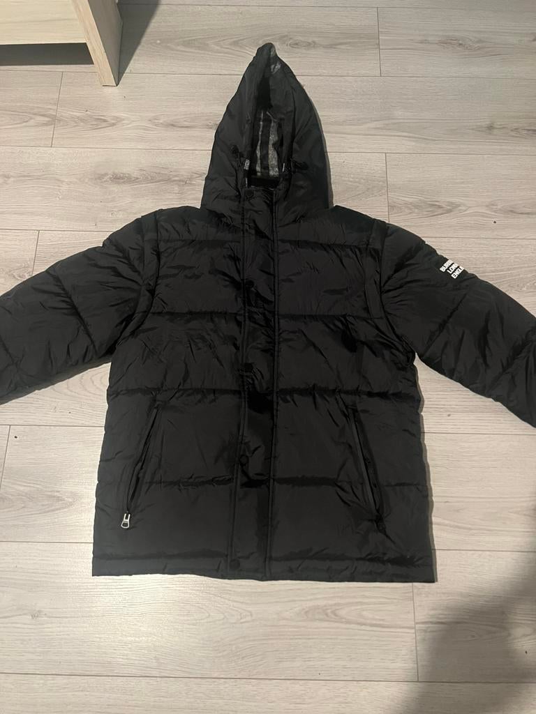 Burberry jas, Ophalen, Zo goed als nieuw, Maat 48/50 (M), Zwart