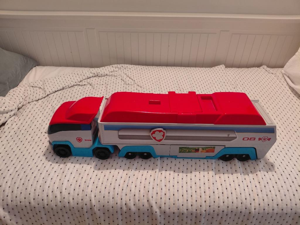Camion pat patrouille avec véhicules, Enfants & Bébés, Enlèvement, Utilisé
