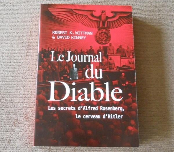 Le Journal du diable - Alfred Rosenberg cerveau d' Hitler, Enlèvement ou Envoi, 20e siècle ou après, Utilisé, Europe