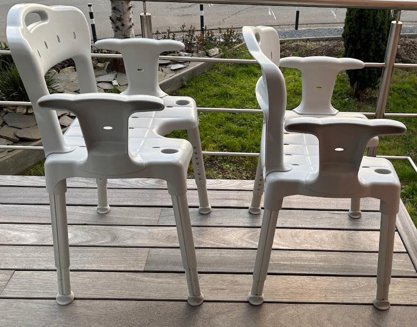 Etac Swift chaise de douche gris, Diversen, Ophalen, Zo goed als nieuw