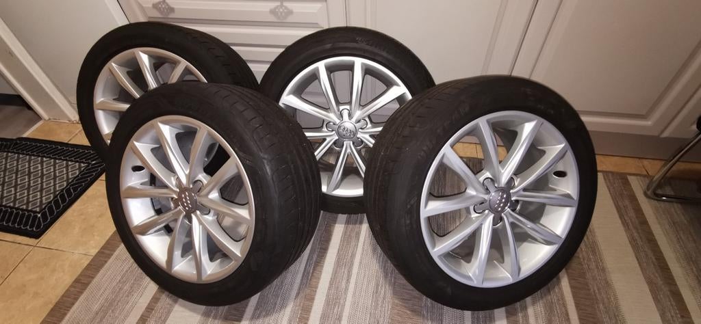 Audi velgen 18 inch,, Autos : Pièces & Accessoires, Pneus & Jantes, Enlèvement ou Envoi, 17 pouces, Pneu(s)