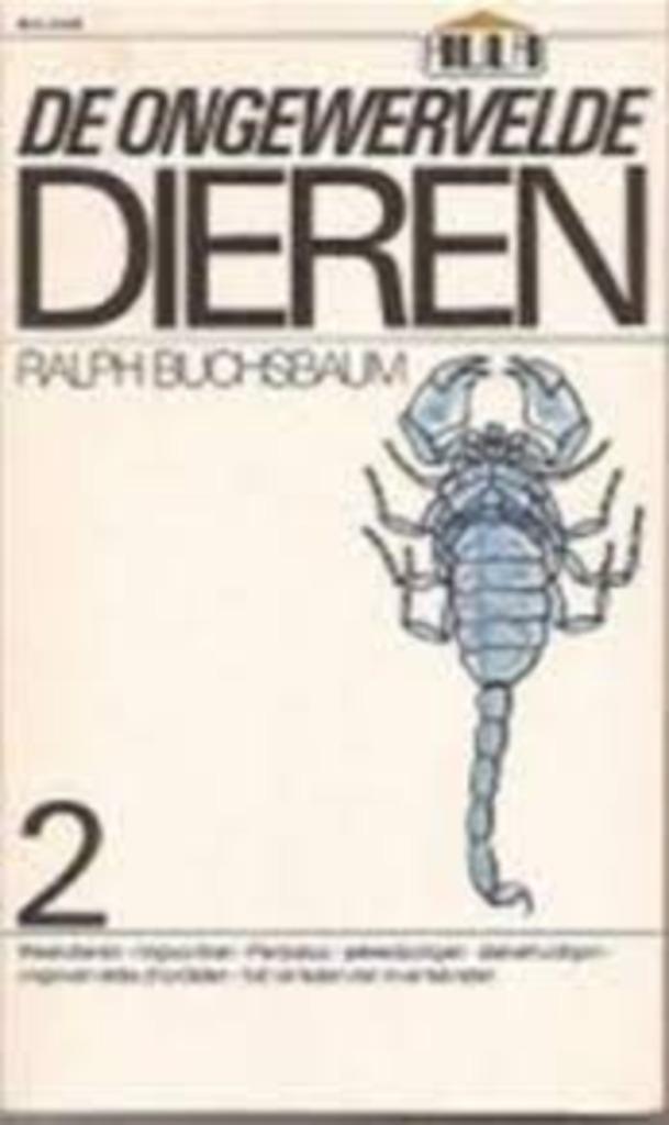 de ongewervelde dieren 2-2|Aula 423,R. Buchsbaum 9027451079, Enlèvement ou Envoi, Autres sciences, Utilisé, Zie beschrijving