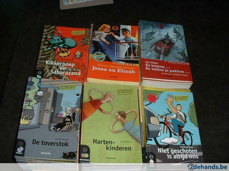 vlaamse filmpjes averbode, gelijmde versie met illustraties, Ophalen of Verzenden, Gelezen