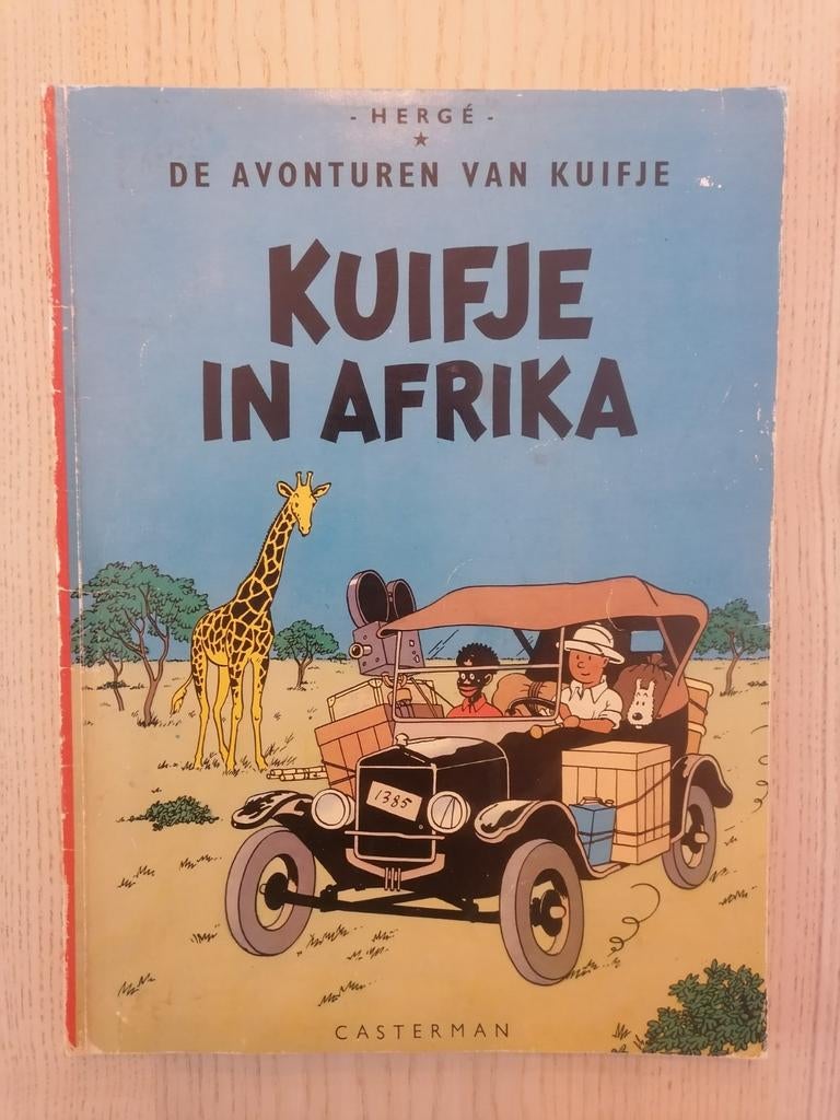 Hergé - Tintin en Afrique, publié en 1966, Livres, Enlèvement ou Envoi