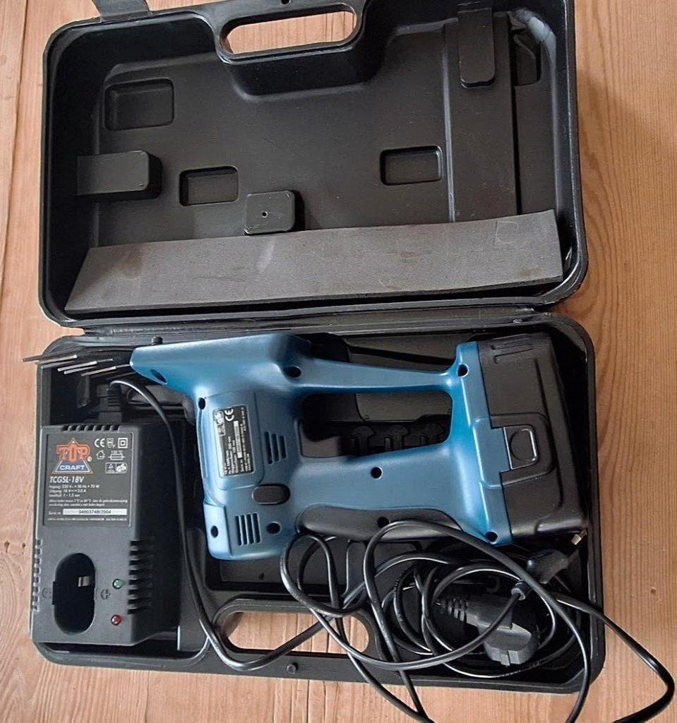 GRATIS Top-craft accu heggen- en grastrimmer, Tuin en Terras, Grastrimmers, Zo goed als nieuw, Accu, Ophalen