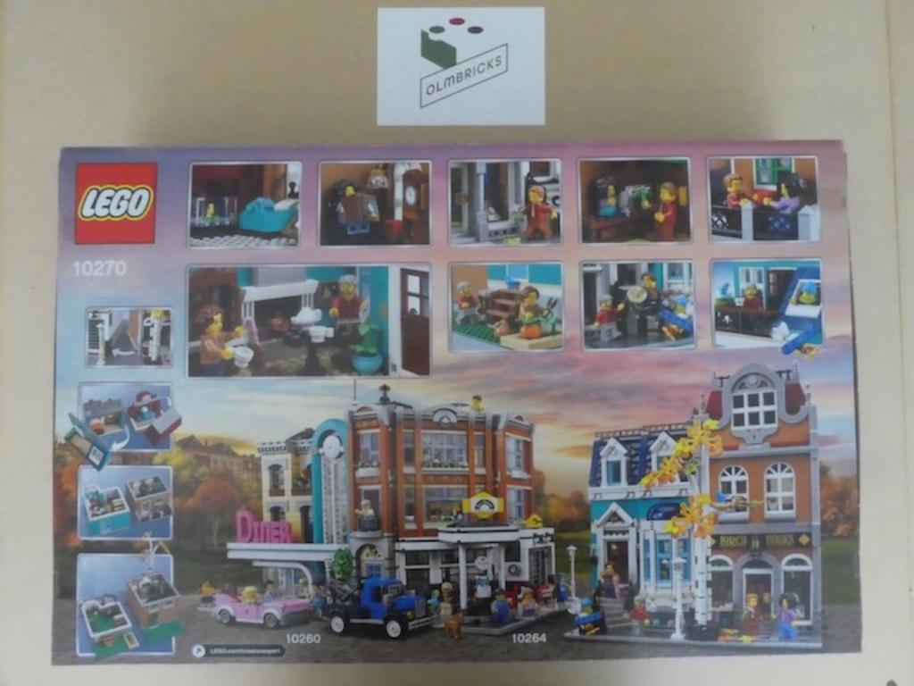 LEGO Creator Expert 10270 Bookshop, Lego, Hello@support.lego.com, DK-7190, Lego