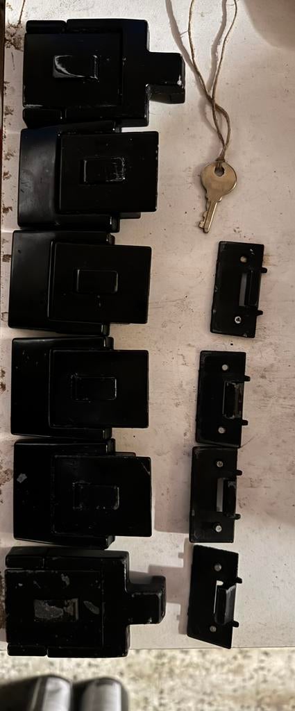 Kit serrures pour valises BMW avec clé, Motos, Enlèvement ou Envoi, Utilisé