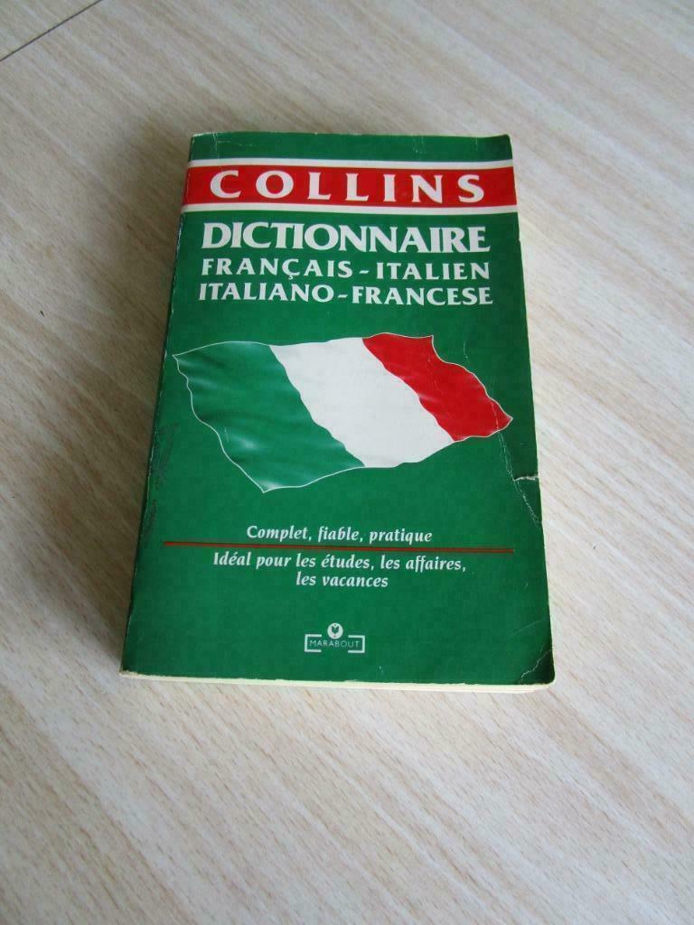 Dictionnaire Français Italien, Italien, Marabout, Enlèvement ou Envoi, Utilisé