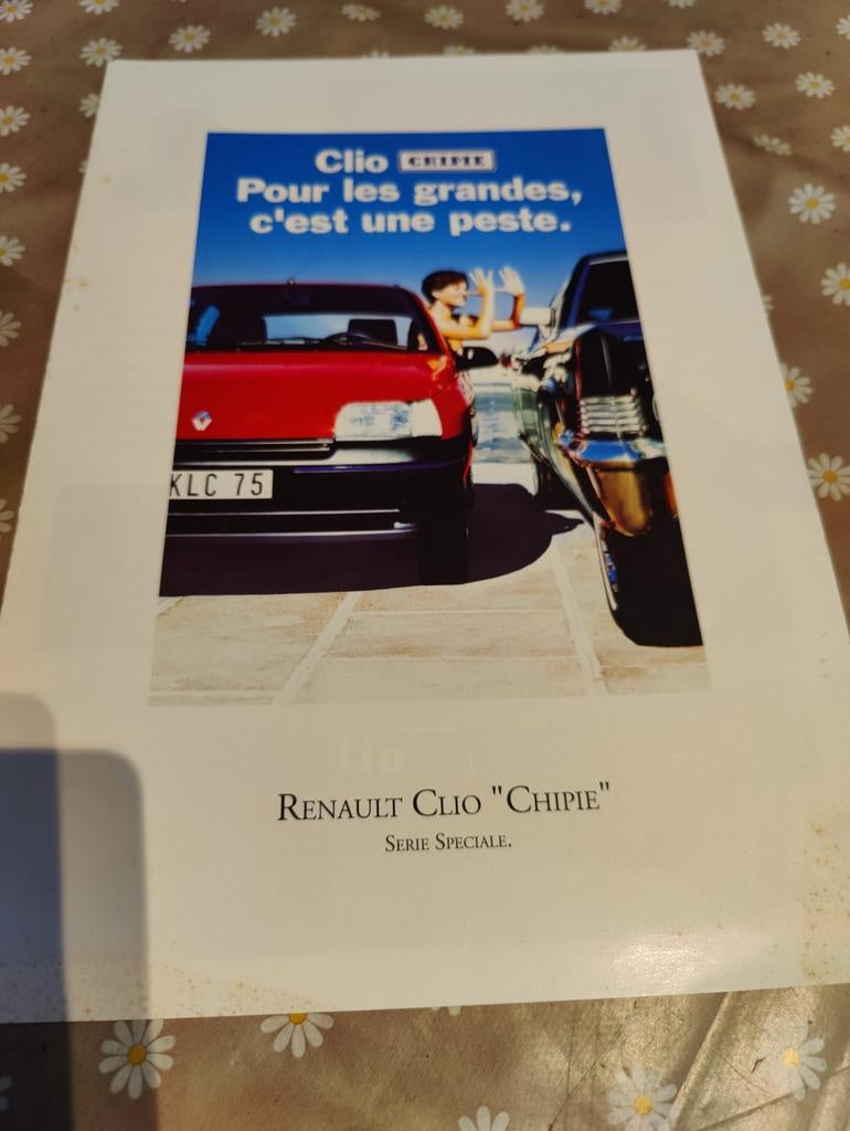 RENAULT Clio Brochure, Enlèvement ou Envoi, Comme neuf, Renault