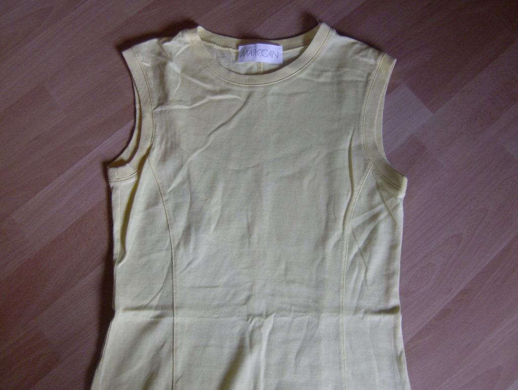 jurk geel merk marccain - maat 38 - 1x gedragen, Taille 38/40 (M), Comme neuf, Marccain, Jaune