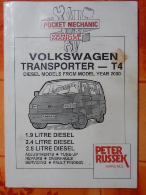 VW Transporter T4 - Werkplaatshandboek, Ophalen of Verzenden, Gelezen