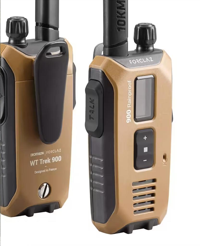 Talkie Walkie Forclaz WT900 set, Télécoms, Enlèvement ou Envoi, Comme neuf, 2 à 5 km, Talkie-walkie ou Walkie-talkie
