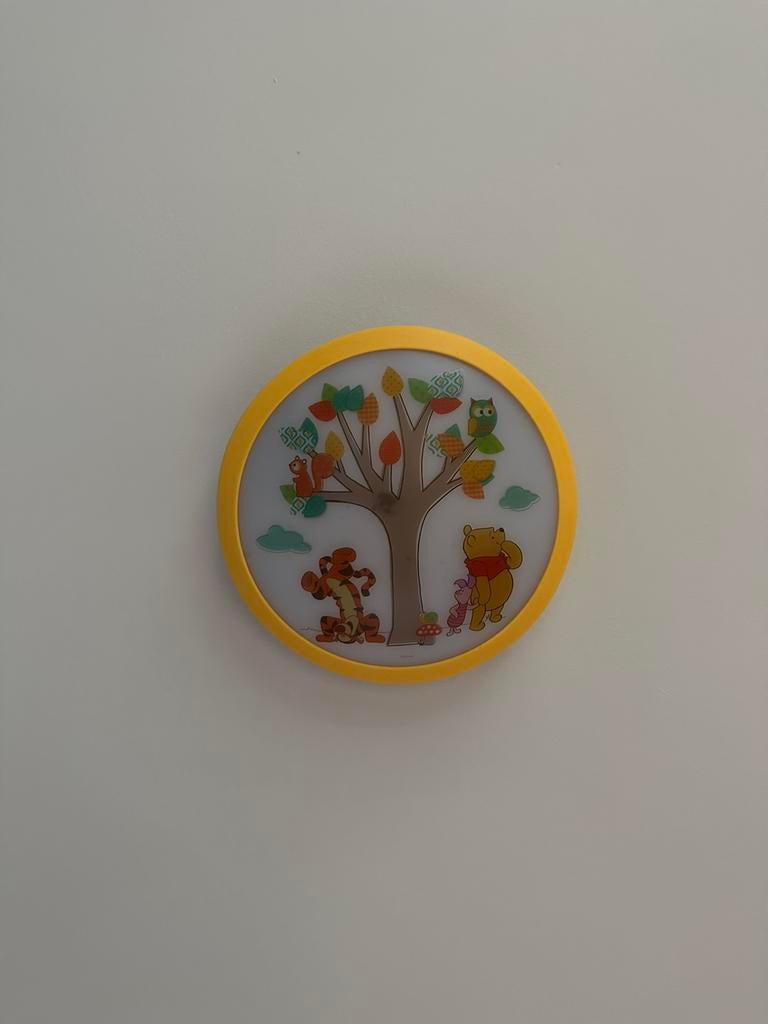 Winnie the Pooh verlichting + kaders, Ophalen, Gebruikt