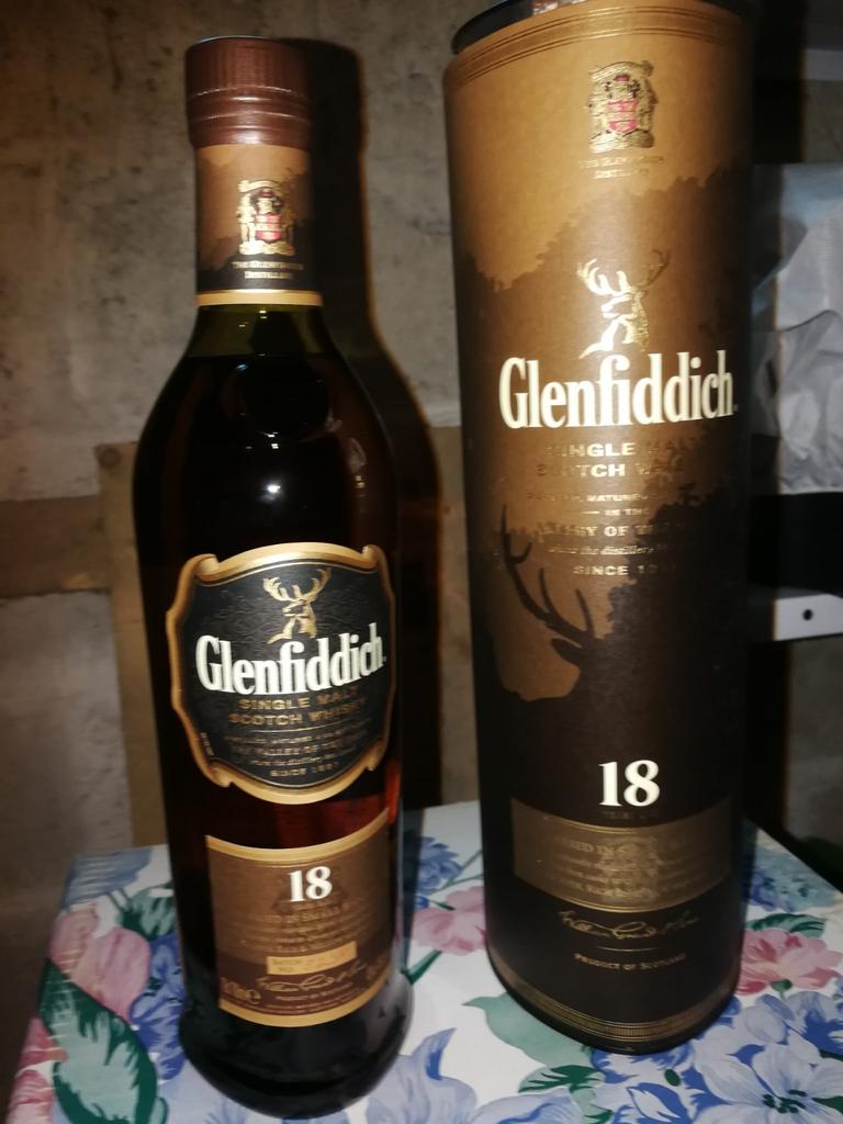 Glenfiddich 18 ans d'âge, Enlèvement, Neuf