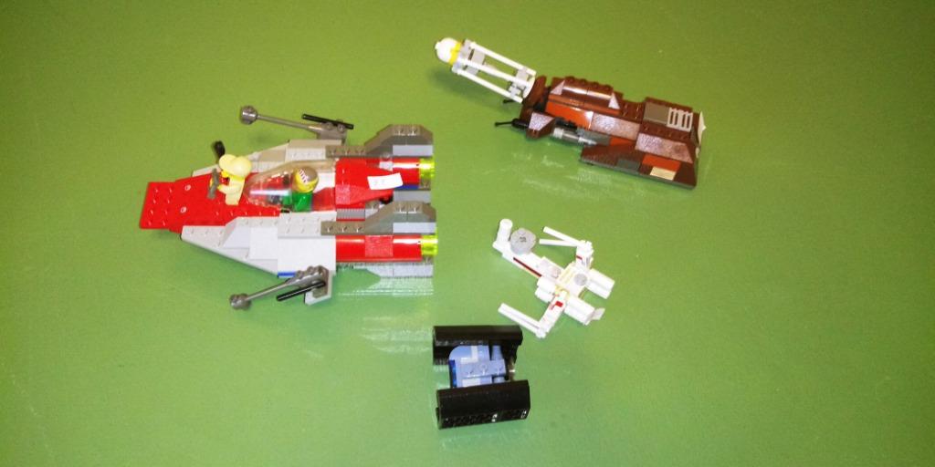 Lego: 4491 Trade Federation MTT - Mini, Ophalen of Verzenden, Complete set, Lego