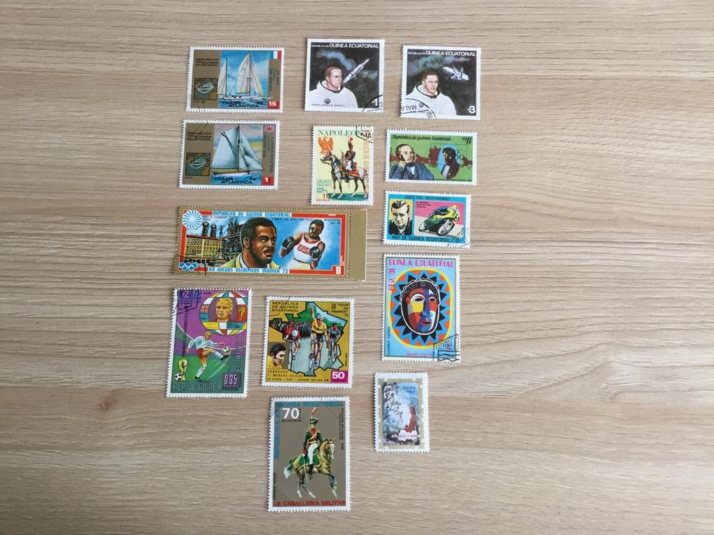 Postzegels Equatorial Guinee, Postzegels en Munten, Postzegels | Afrika, Ophalen of Verzenden, Guinee, Gestempeld