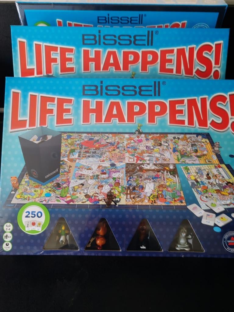 Set van 3 bordspellen nieuw in blisterverpakking, Ophalen of Verzenden, Zo goed als nieuw