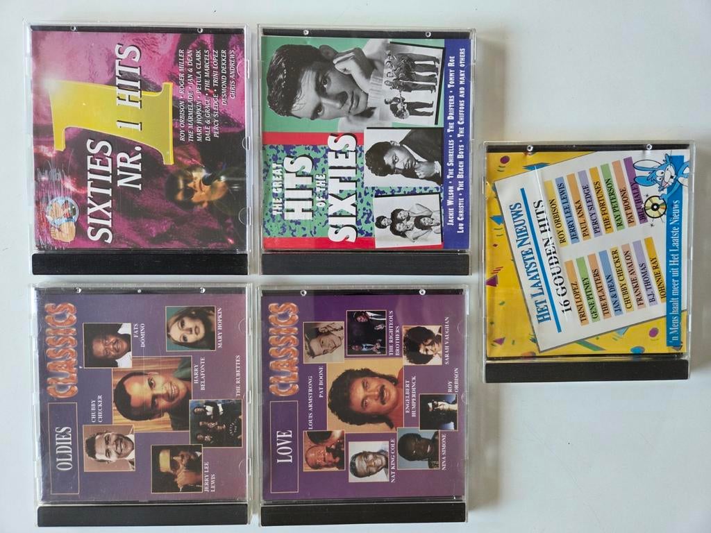 5 cd's Oldies en Sixties, Cd's en Dvd's, Ophalen of Verzenden, Zo goed als nieuw