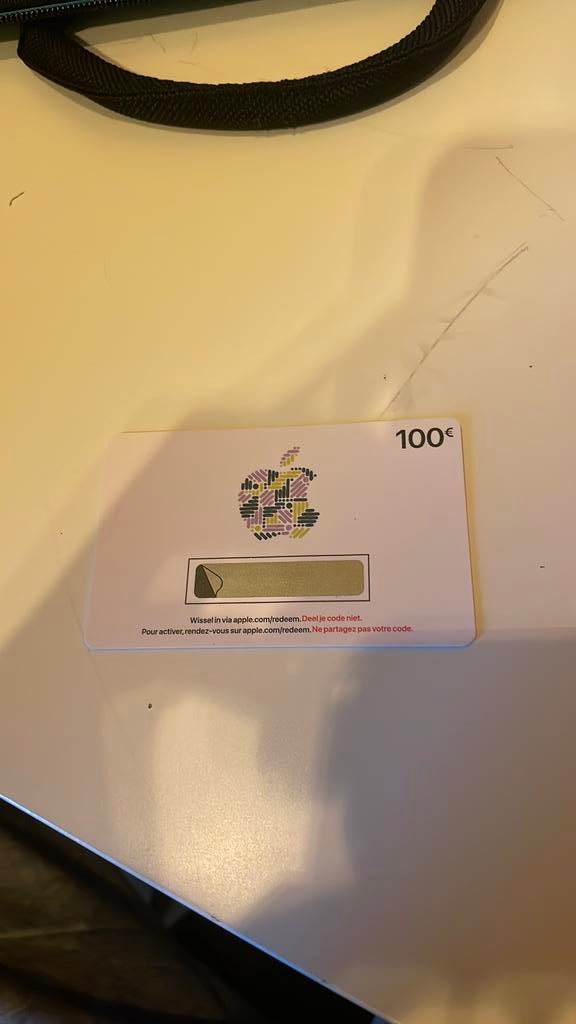 Apple giftcard, Eén persoon, Cadeaubon, Overige typen