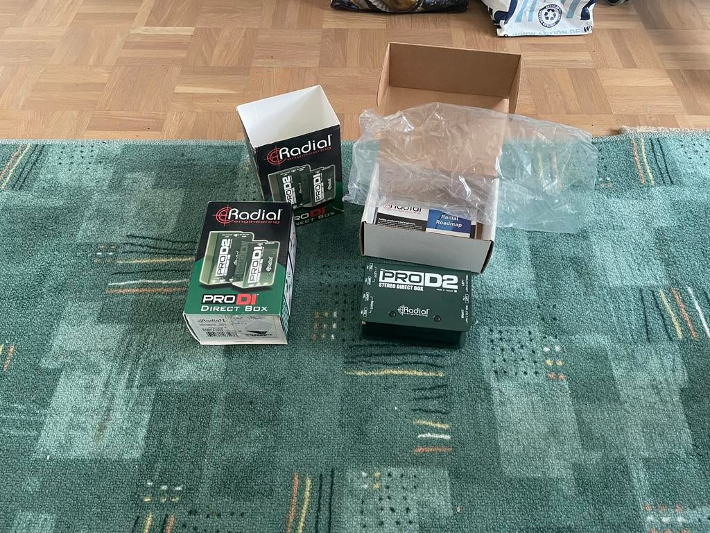 2x Radial Engineering - Pro D2 (Stereo), Muziek en Instrumenten, Ophalen, Zo goed als nieuw