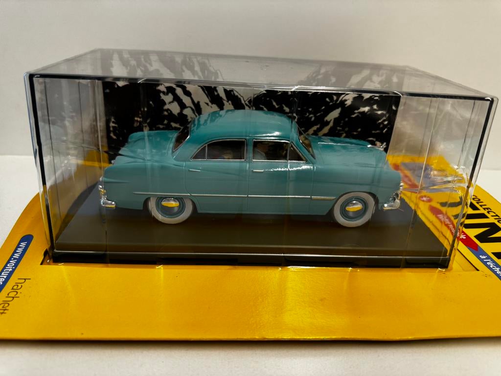 Kuifje auto 1:24 de custom auto uit raket n d maan nr 40, Ophalen of Verzenden, Kuifje, Nieuw