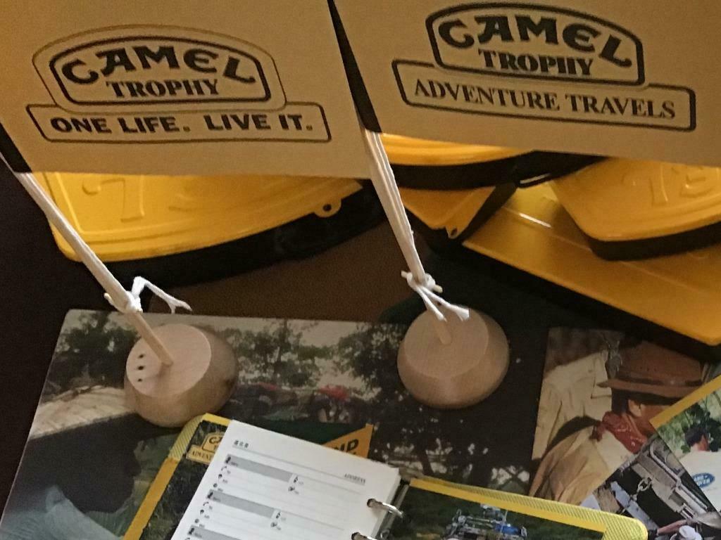 Camel Trophy Tafel vlag, Envoi, Autres types