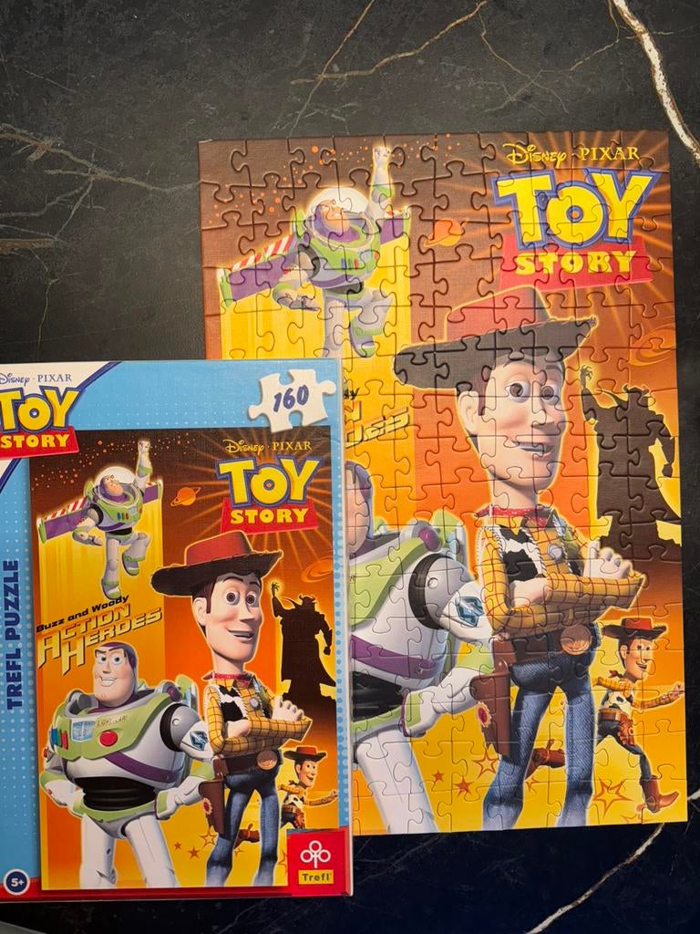 Puzzle Toy Story 160 pièces, Enlèvement ou Envoi, Plus de 50 pièces, Comme neuf, 4 à 6 ans