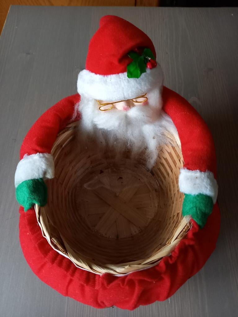 KERSTMAN PLANTENHOUDER, Ophalen of Verzenden