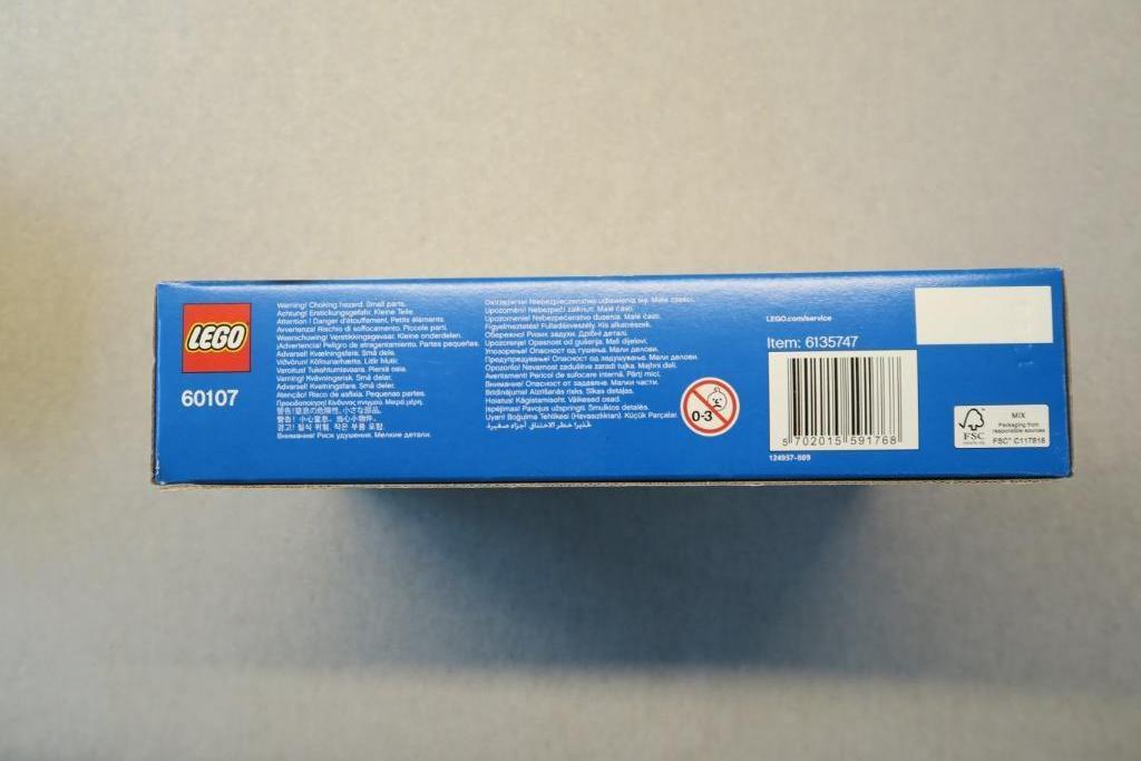 LEGO City Brandweer Ladderwagen - 60107, Ophalen, Nieuw, Complete set, Lego