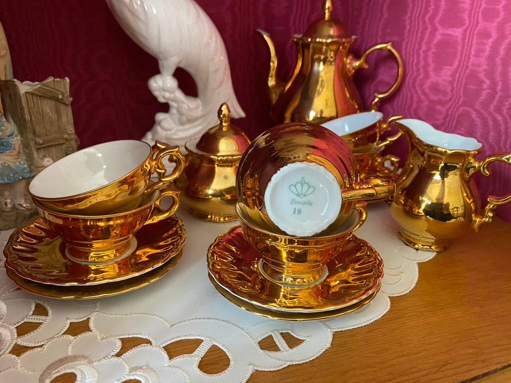 Koffie thee servies, Antiek en Kunst, Ophalen