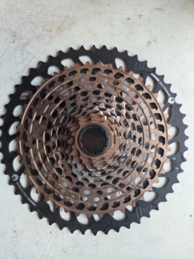 Sram Eagle cassette XG1299  gold 10-52, Fietsen en Brommers, Fietsonderdelen, Ophalen