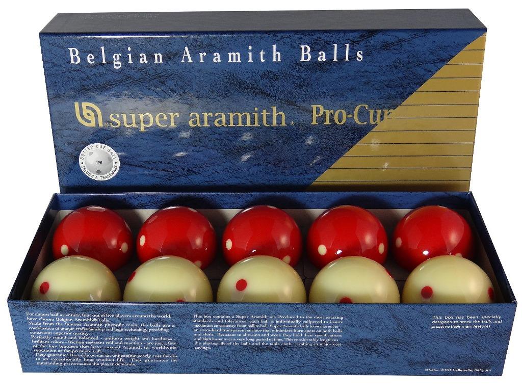 Ballenset golfbiljart Super Aramith Pro-Cup Nieuw, Ophalen, Nieuw, Keu of Ballen