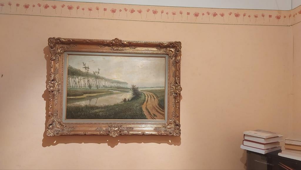 Paysages champêtre de G Bopa 1944, Antiquités & Art, Art | Peinture | Classique, Enlèvement