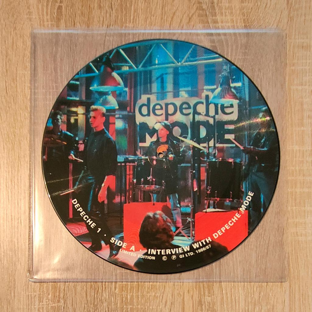 Depeche Mode - 12" Picture Disc, Envoi, Comme neuf, 12 pouces