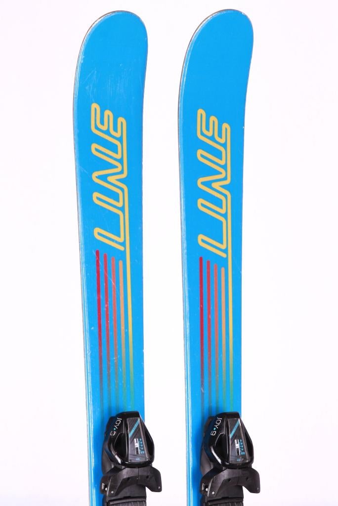 143 freestyle ski's LINE GIZMO, blue, FREESTYLE, Sport en Fitness, 140 tot 160 cm, Gebruikt, Ophalen of Verzenden, Carve