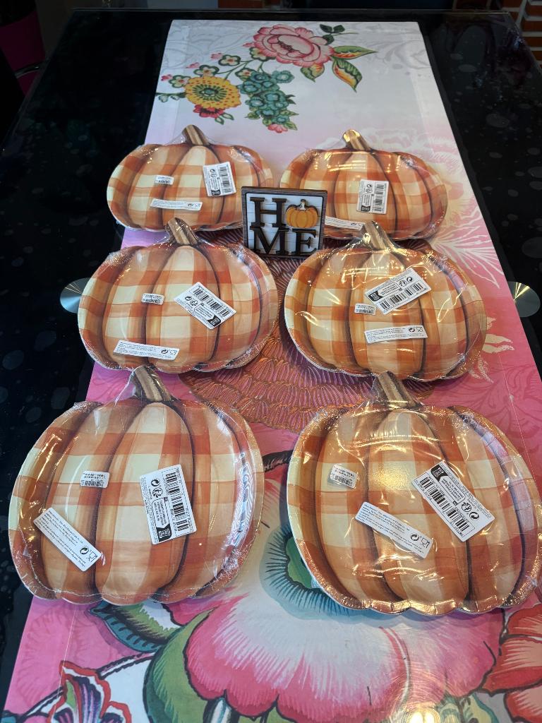 Lot assiettes en carton Halloween,Automne, Ophalen of Verzenden, Nieuw