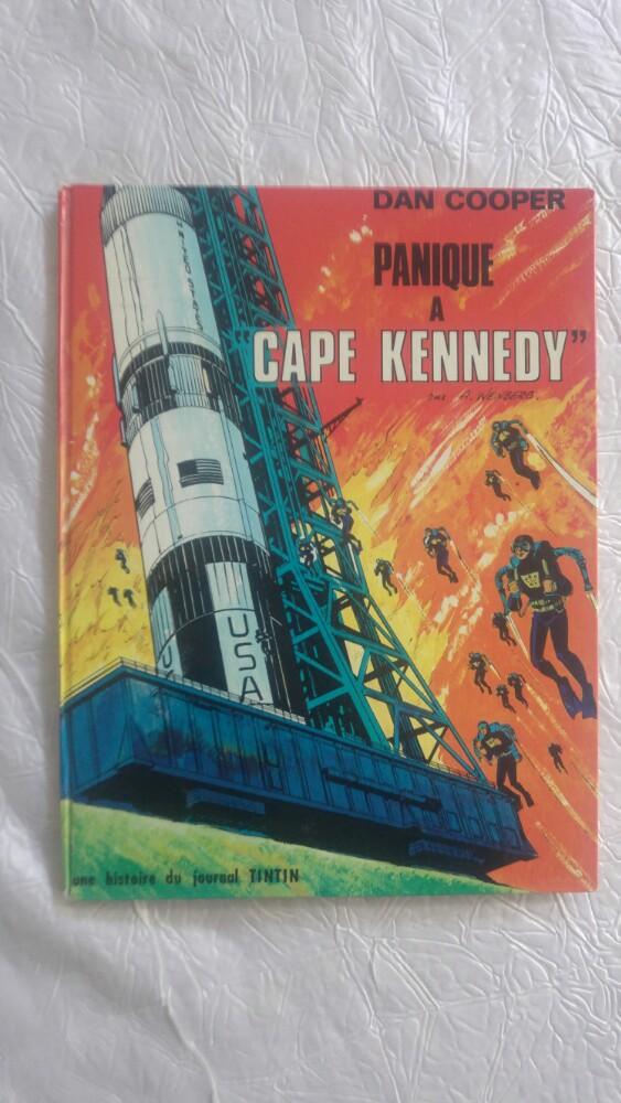 Vintage BD Dan Cooper panique a cape Kennedy eo 1970, Enlèvement ou Envoi, Utilisé