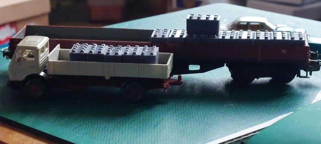 H0LK 0224 MÉGABLOCS EN TANT QUE CARGAISON OU DÉCOR 1/87, Neuf, Autres marques, Autres types, Courant continu ou Courant alternatif