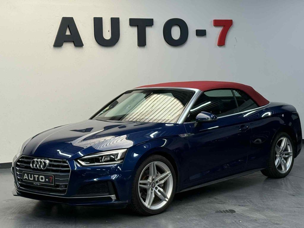 Audi A5 Cabrio 3.0 TDI quattro S tronic S-Line 2017 BTW IN!, Auto's, Audi, Bedrijf, Te koop, A5, 4x4, Zetelverwarming, Diesel