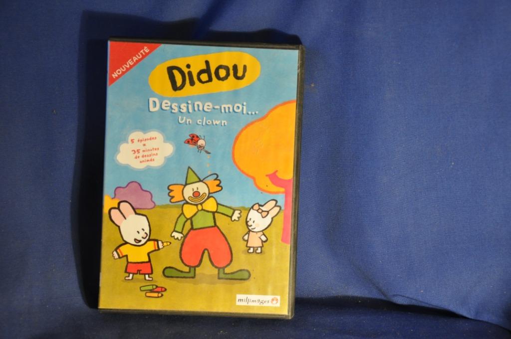 dvd dessin didou dessine -moi un clown (131), Enlèvement ou Envoi, Dessin animé, Tous les âges, Autres genres