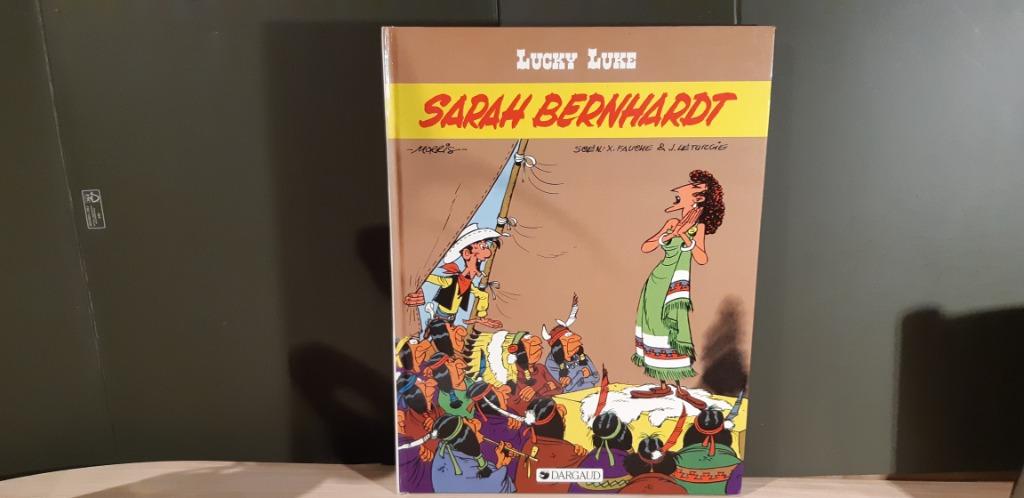 Lucky Luke  SARAH BERNHARDT, Enlèvement, Utilisé