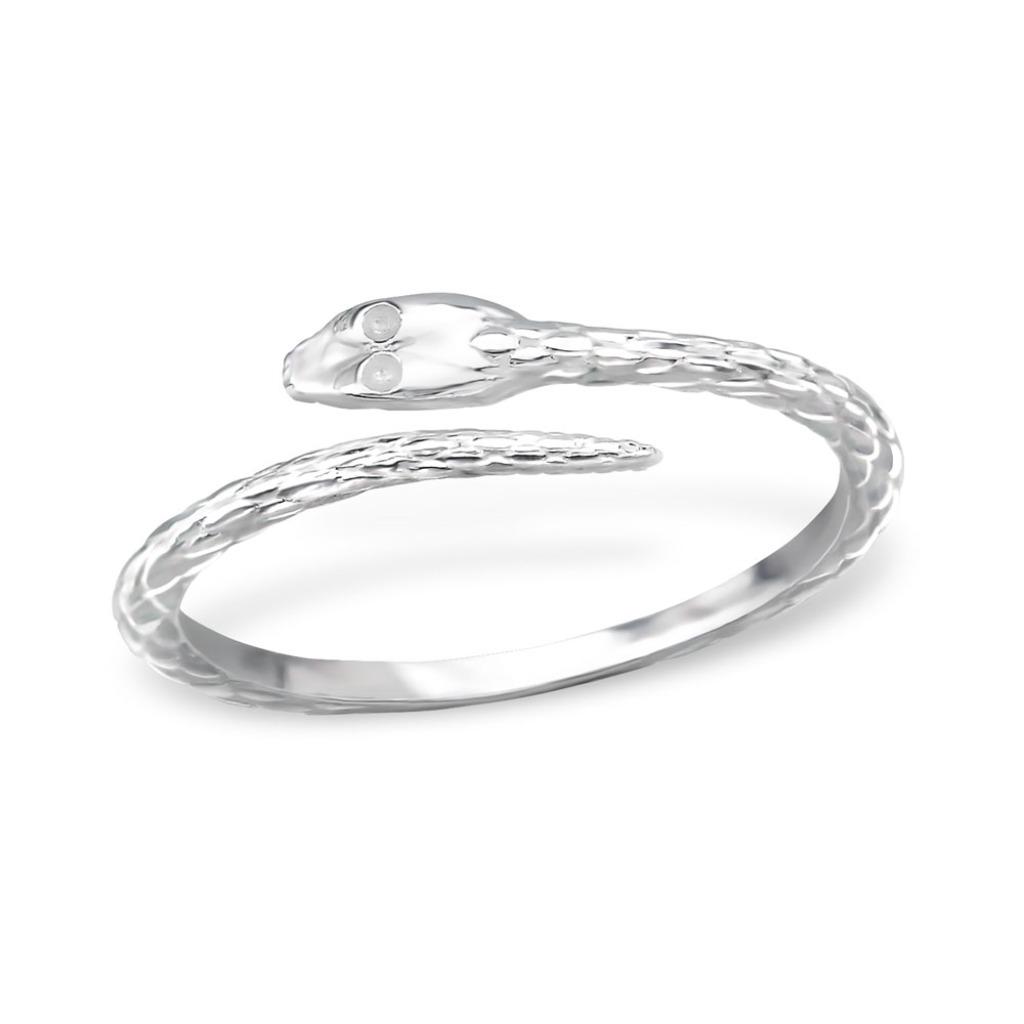 Bague Snake en argent sterling 925 pour femme - OP=OP ! NETT, Bijoux, Sacs & Beauté, Bagues, Neuf, Femme, Argent, Argent, Enlèvement ou Envoi
