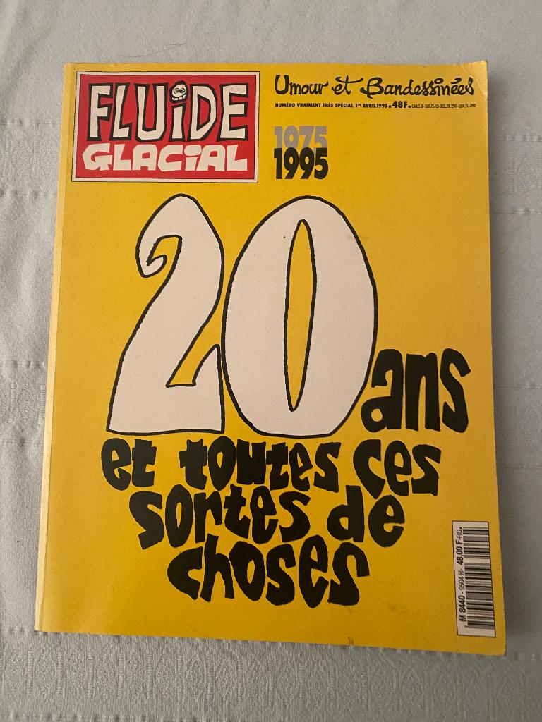 Fluide Glacial HS 20 ans, Livres, Enlèvement ou Envoi, Utilisé