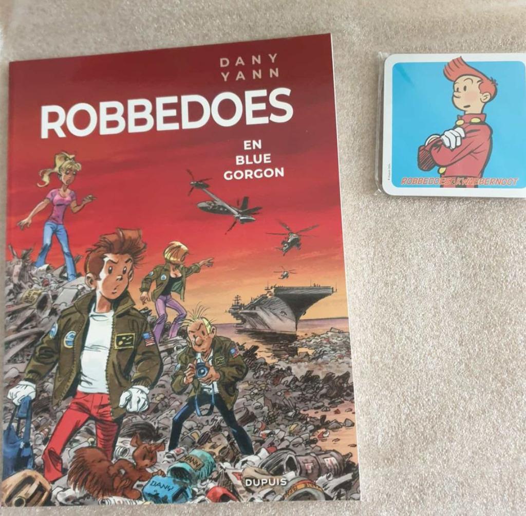 STRIP:   'ROBBEDOES EN BLUE GORGON  - GLOEDNIEUW, Dany en Yann, Eén stripboek, Nieuw, Ophalen of Verzenden