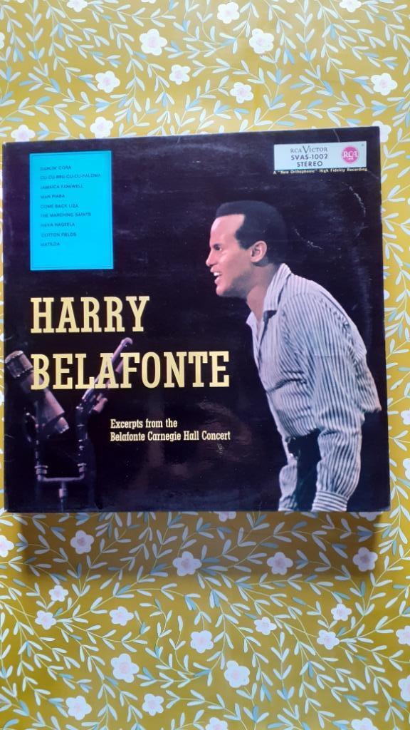 LP Harry Belafonte - Excerpts from the Carnegie concert hall, Ophalen of Verzenden, Gebruikt, 12 inch, Jazz